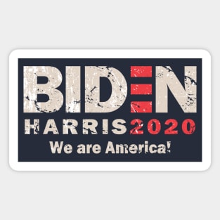 Distressed Biden Harris 2020 Magnet